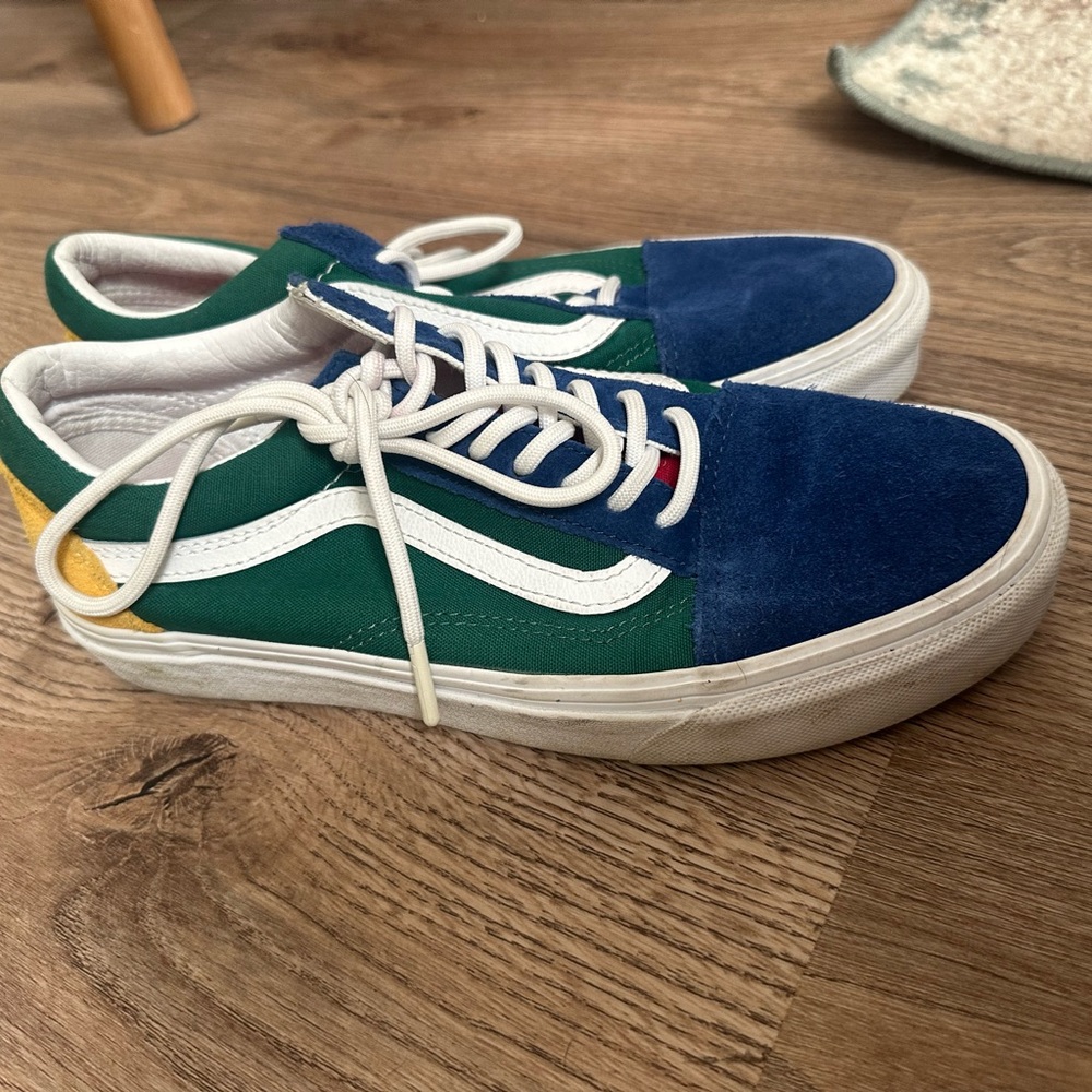 Vans Multicolor Suede Sneakers